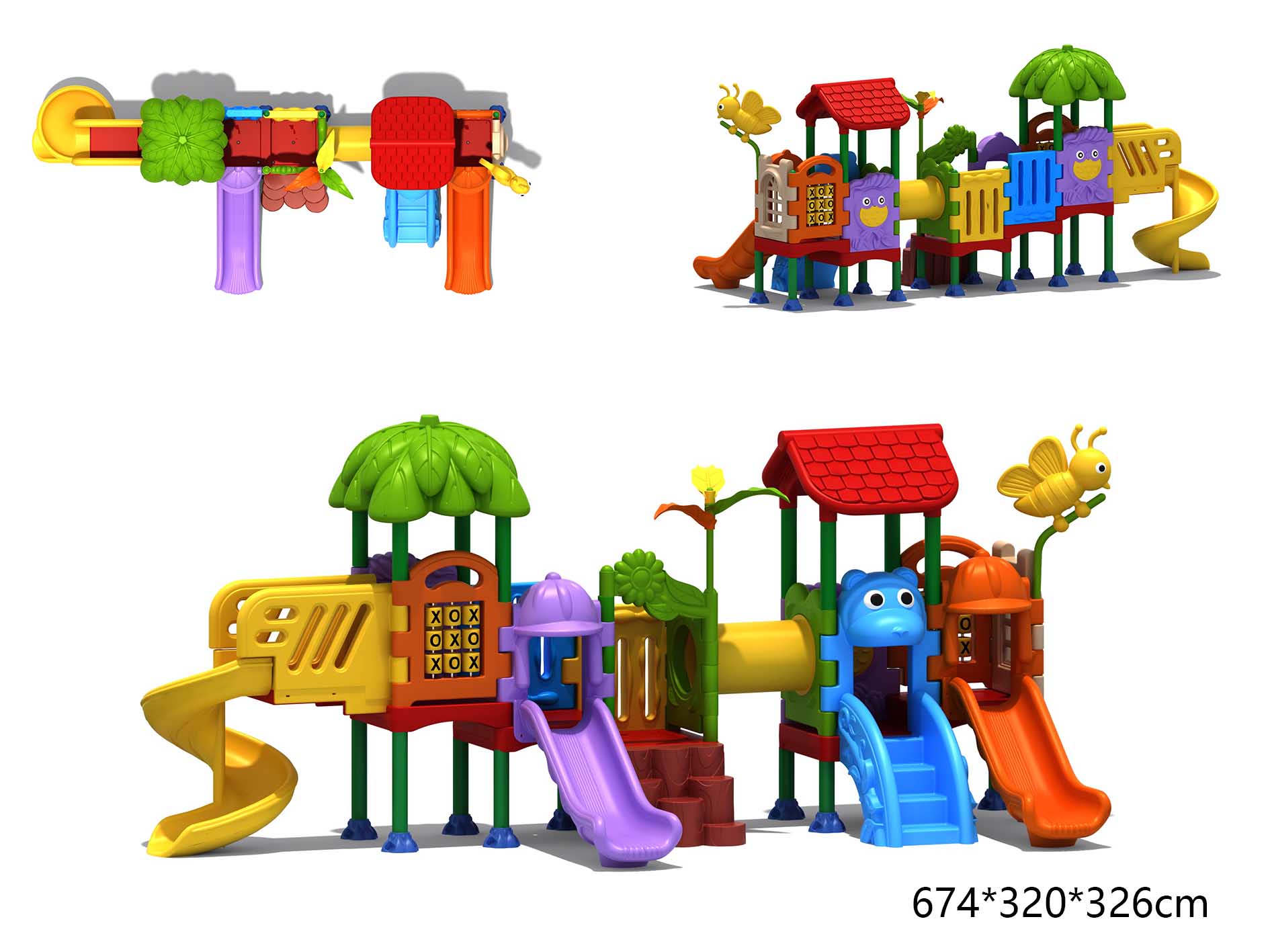 Okul ve Parklar İçin Çocuk Oyu - Kids Outdoor Playhouse incelemesi ve fiyatı