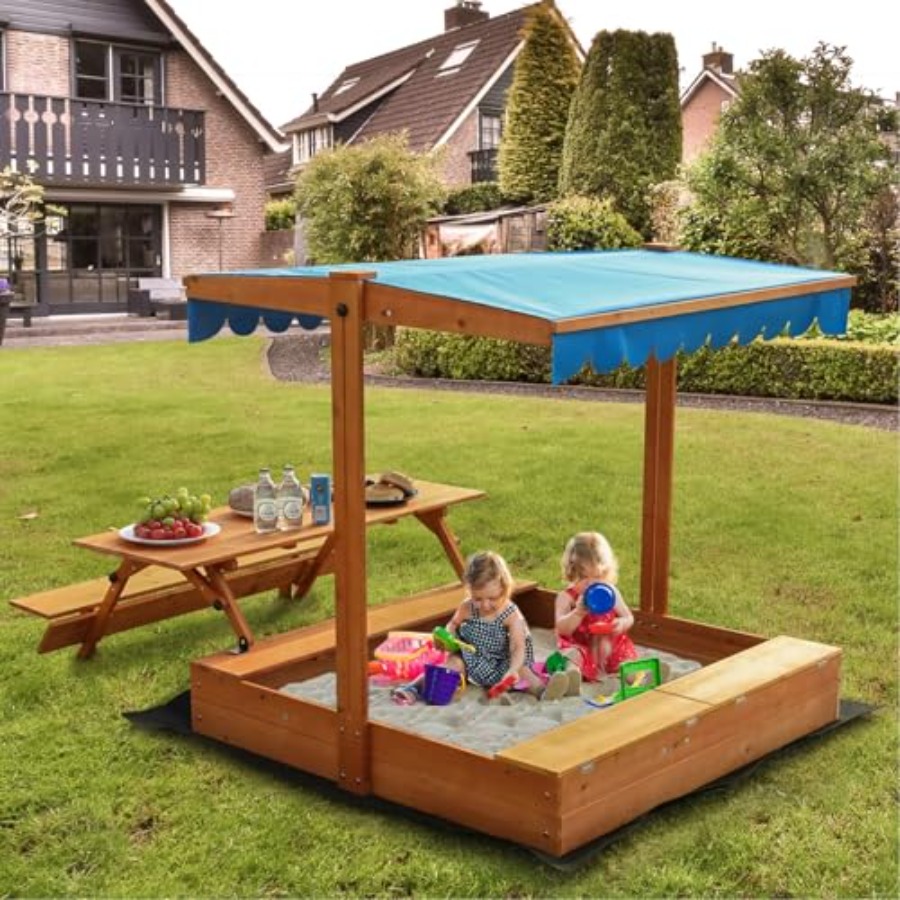 Kids Outdoor Bench - Arka bahçe açık hava çocuk ahşap