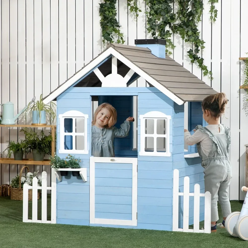 Çocuklar İçin Oyun Evi Açık Ha - Kids Outdoor Playhouse incelemesi ve fiyatı