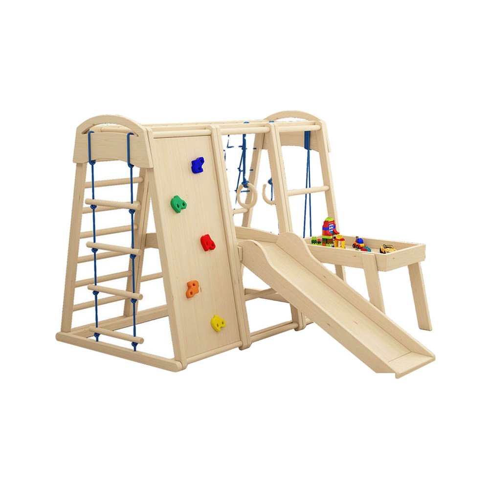 İç ve Dış Mekan Ahşap Çocuk Mo - Kids Outdoor Gym Equipment incelemesi ve fiyatı