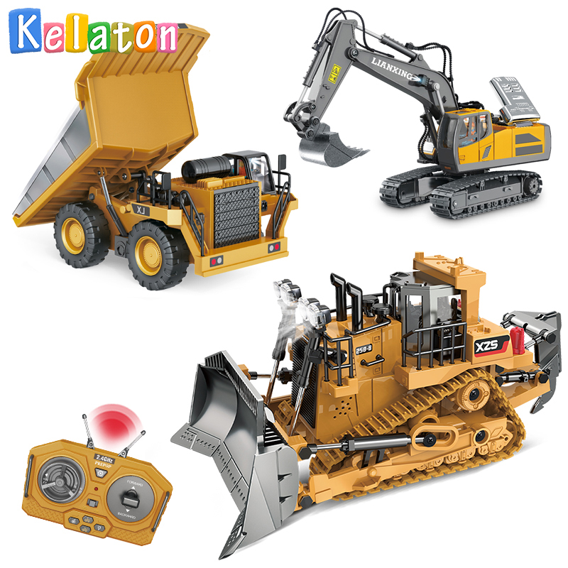 Kids Outdoor Digger - 20 Elektrik Mühendisliği Uzaktan Kumandalı Araç
