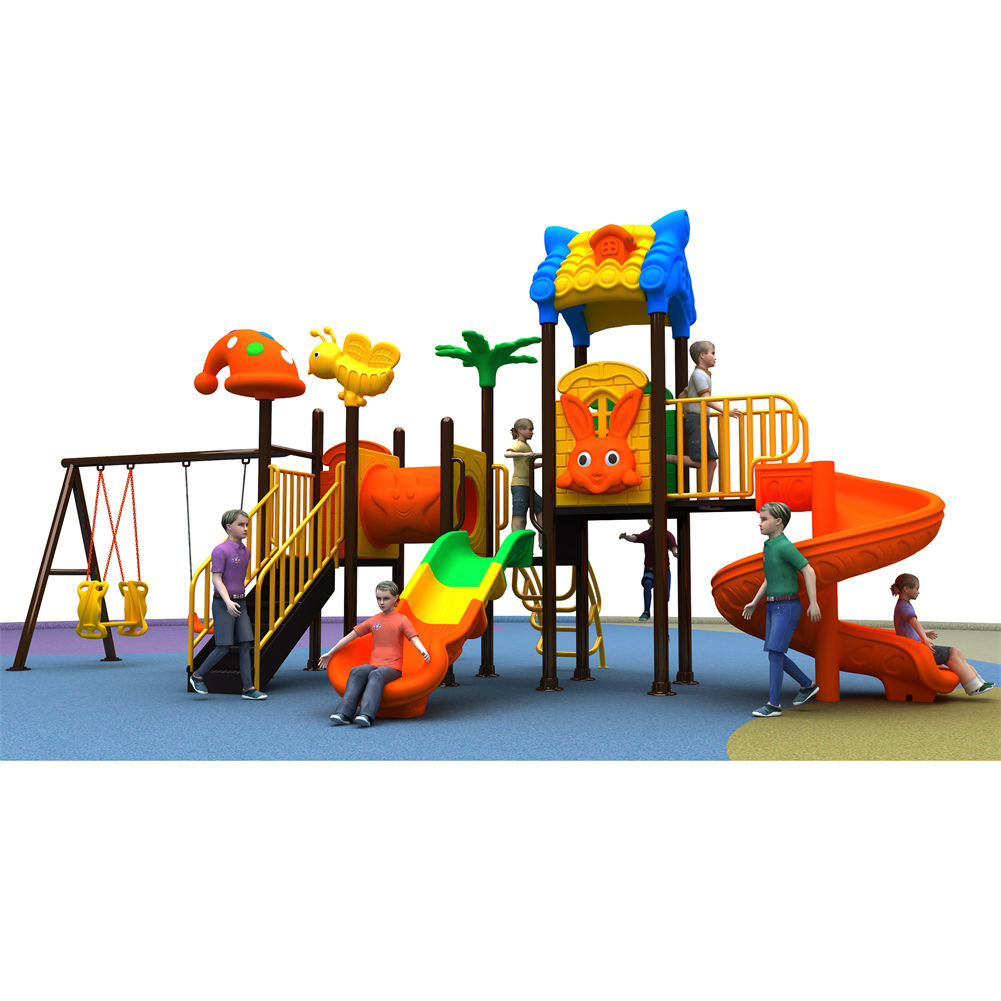 Çin Üreticisi Ucuz Oyun Alanı - Kids Outdoor Jungle Gym With Slide incelemesi ve fiyatı