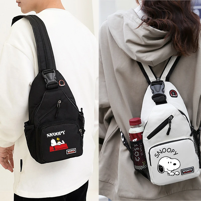 Kids Outdoor Backpack - Snoopys Çanta Göğüs Paketi Kadın erkek