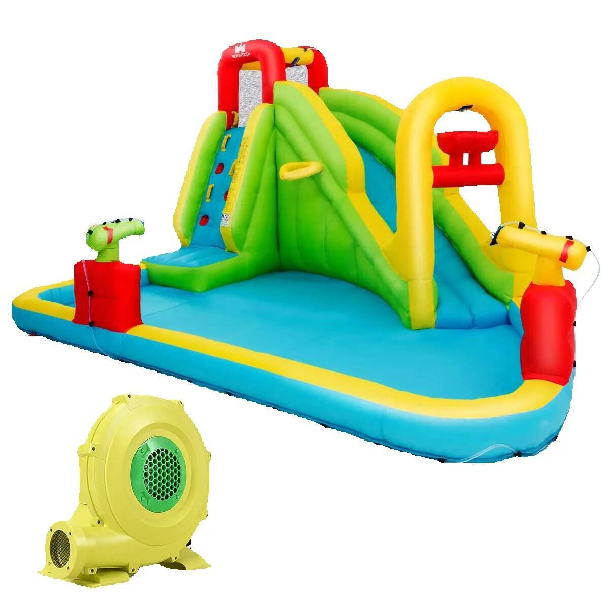 Kids Outdoor Jump House - Iatable Açık Sıçrama Suyu Sıçrama Ev