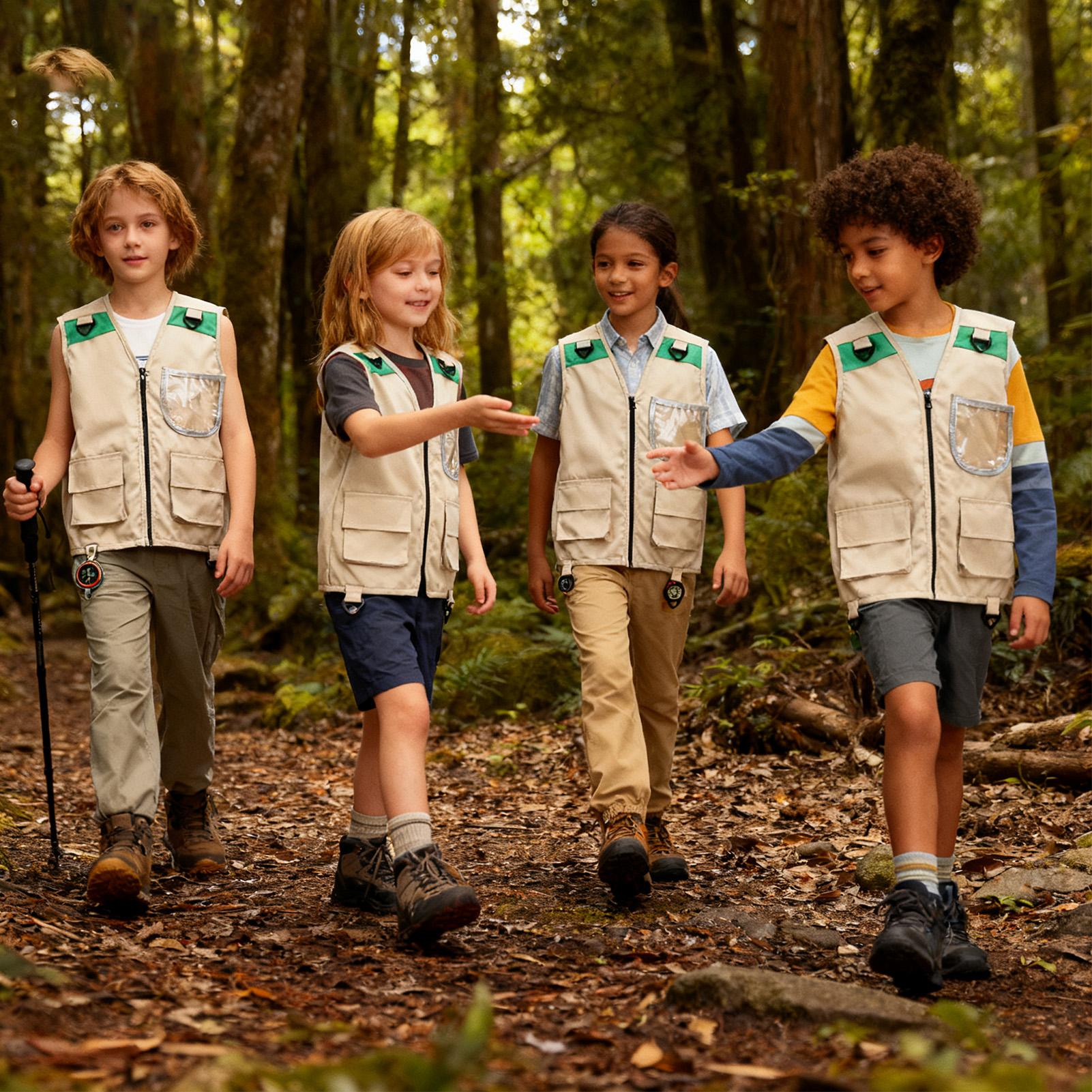 Çocuklar Kargo Yeleği Kolsuz K - Kids Outdoor Zoo incelemesi ve fiyatı