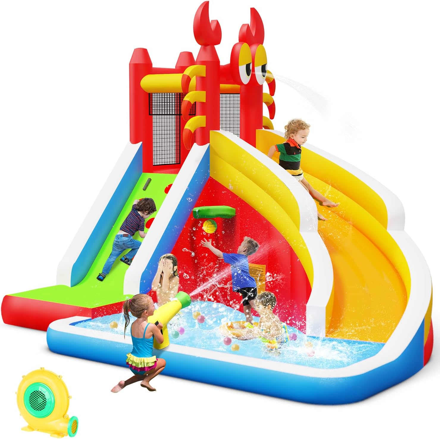 Çocuklar için Su Kaydıraklı Bü - Kids Outdoor House incelemesi ve fiyatı