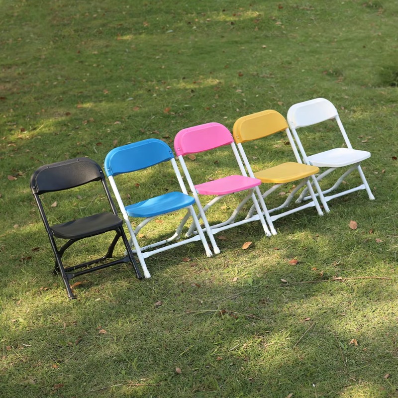 Kids Outdoor Chair - Toptan Çelik Plastik Çocuk Düğün Bahçe