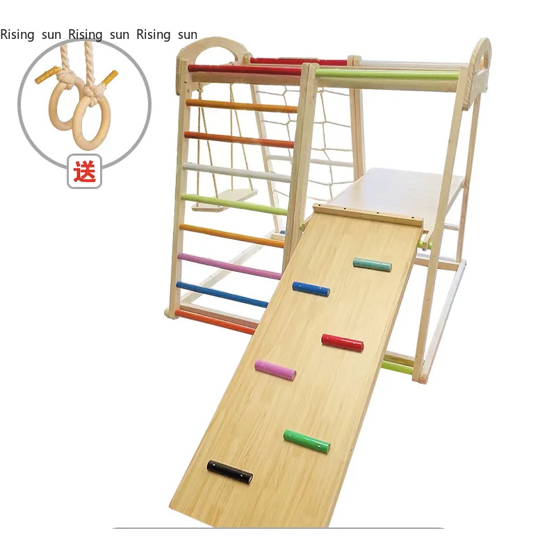 Ahşap Tırmanma Çerçevesi Kapal - Kids Outdoor Climbing Structure incelemesi ve fiyatı