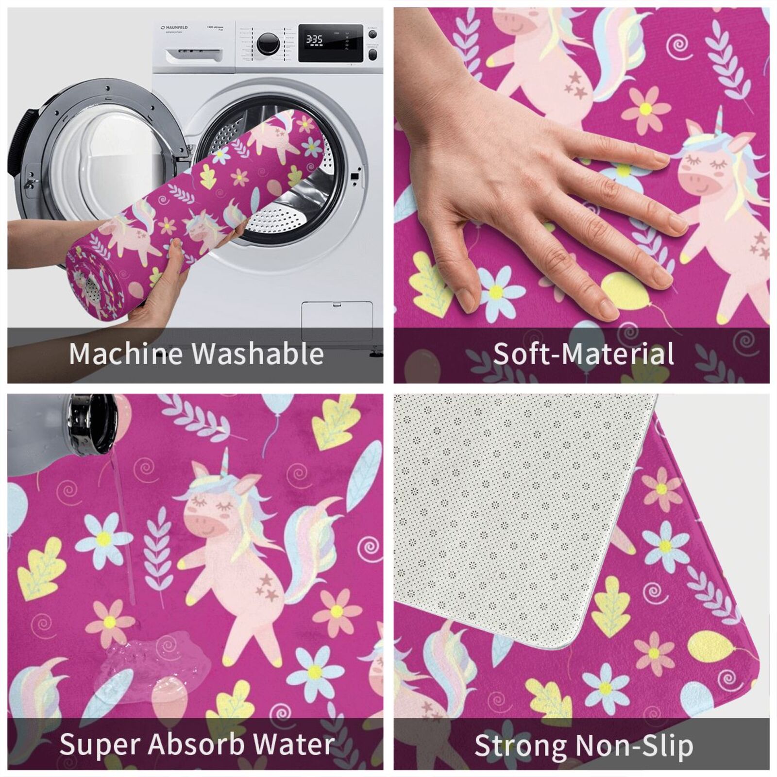 Parlak Pembe Halı Paspas Yastı - Kids Outdoor Floor Cushions incelemesi ve fiyatı