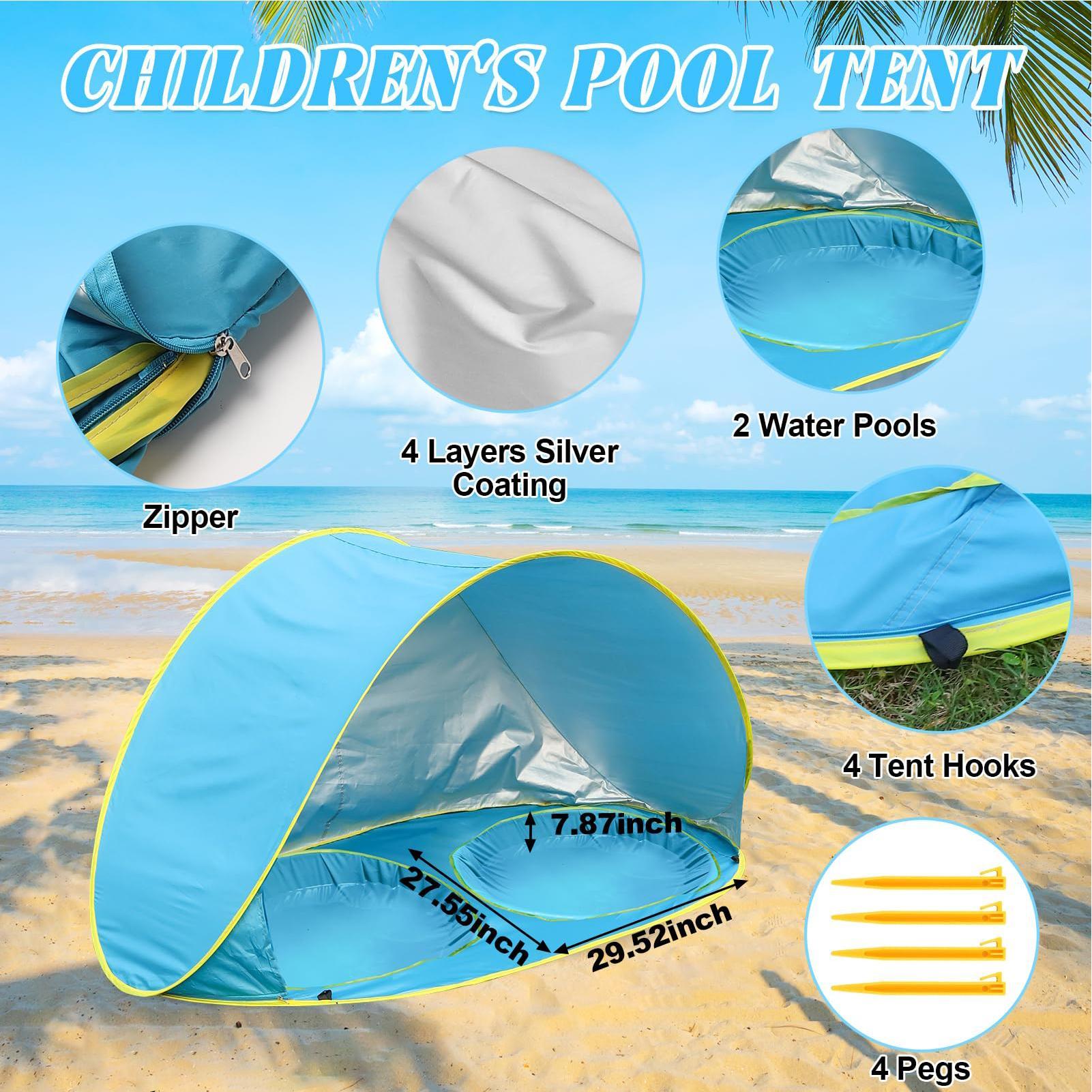 Çocuklar İçin Havuzlu Plaj Çad - Kids Outdoor Grill incelemesi ve fiyatı