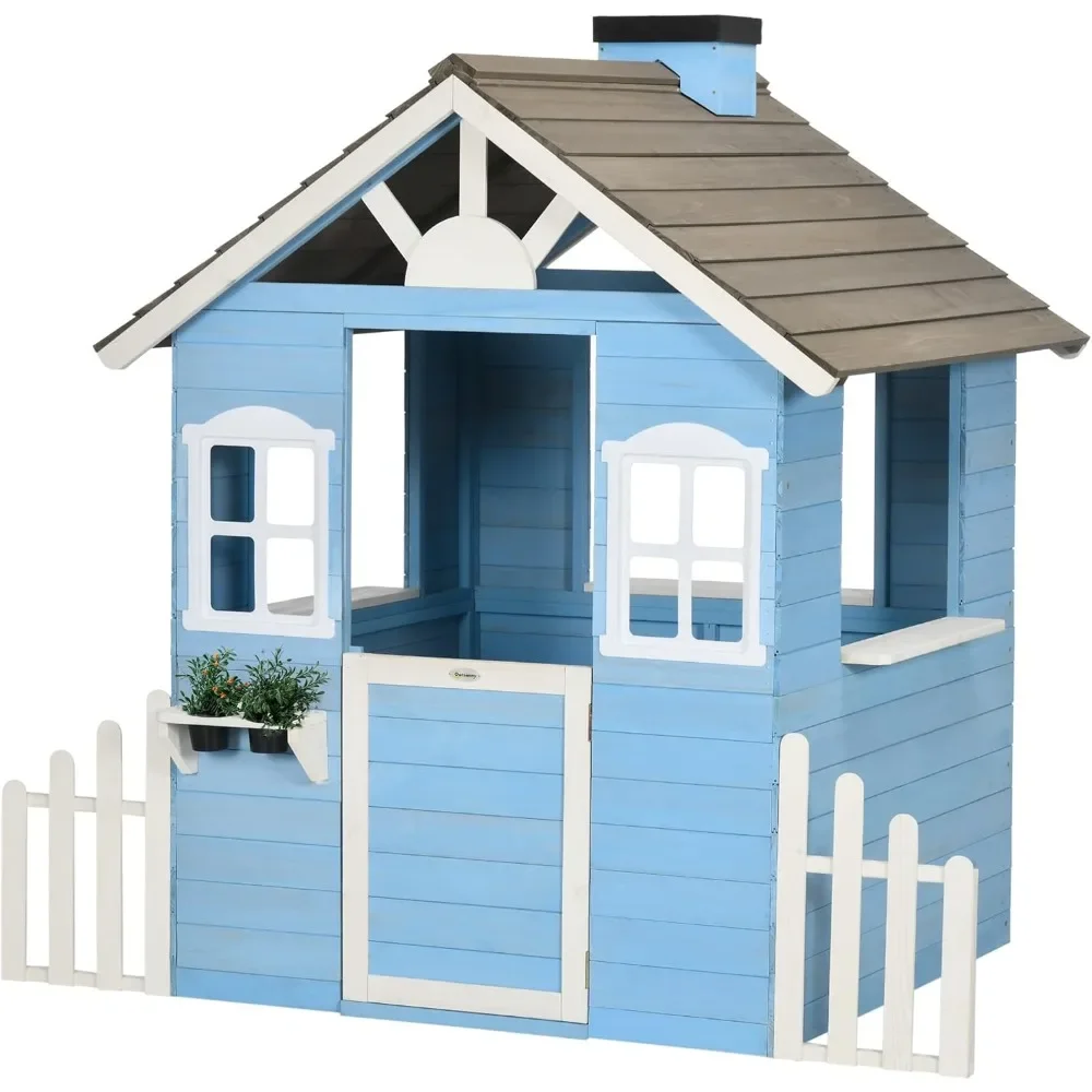 Çocuklar İçin Oyun Evi Açık Ha - Kids Outdoor Playhouse incelemesi ve fiyatı