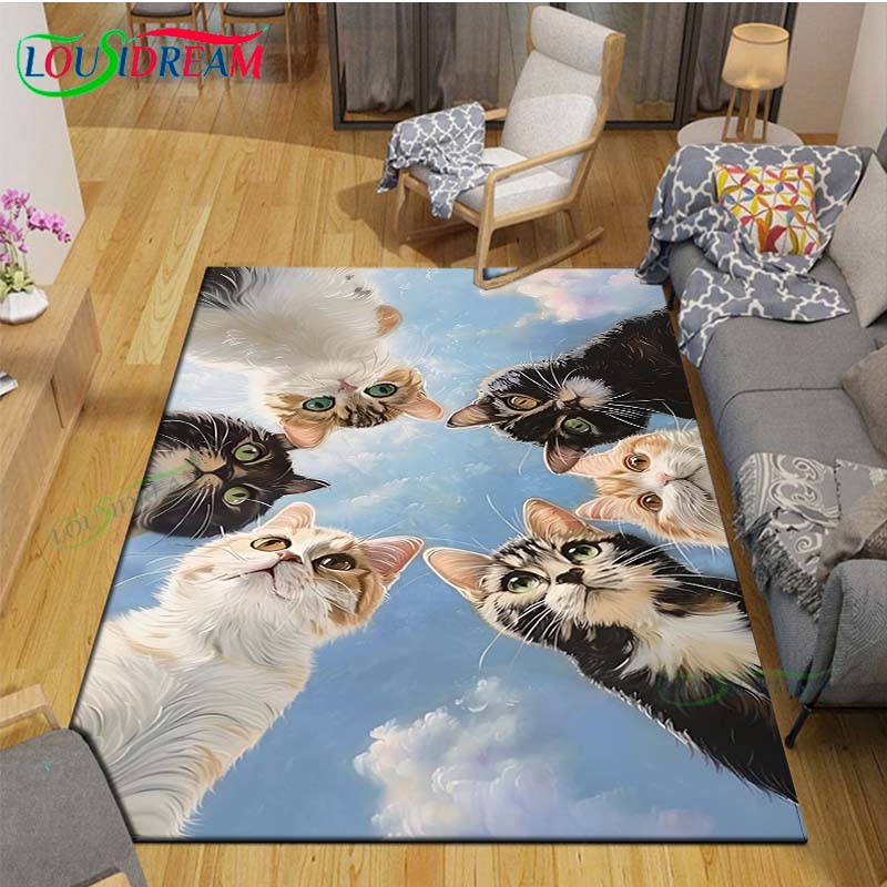 3D Moda Zarif boyama Kedi Bask - Kids Outdoor Yoga incelemesi ve fiyatı