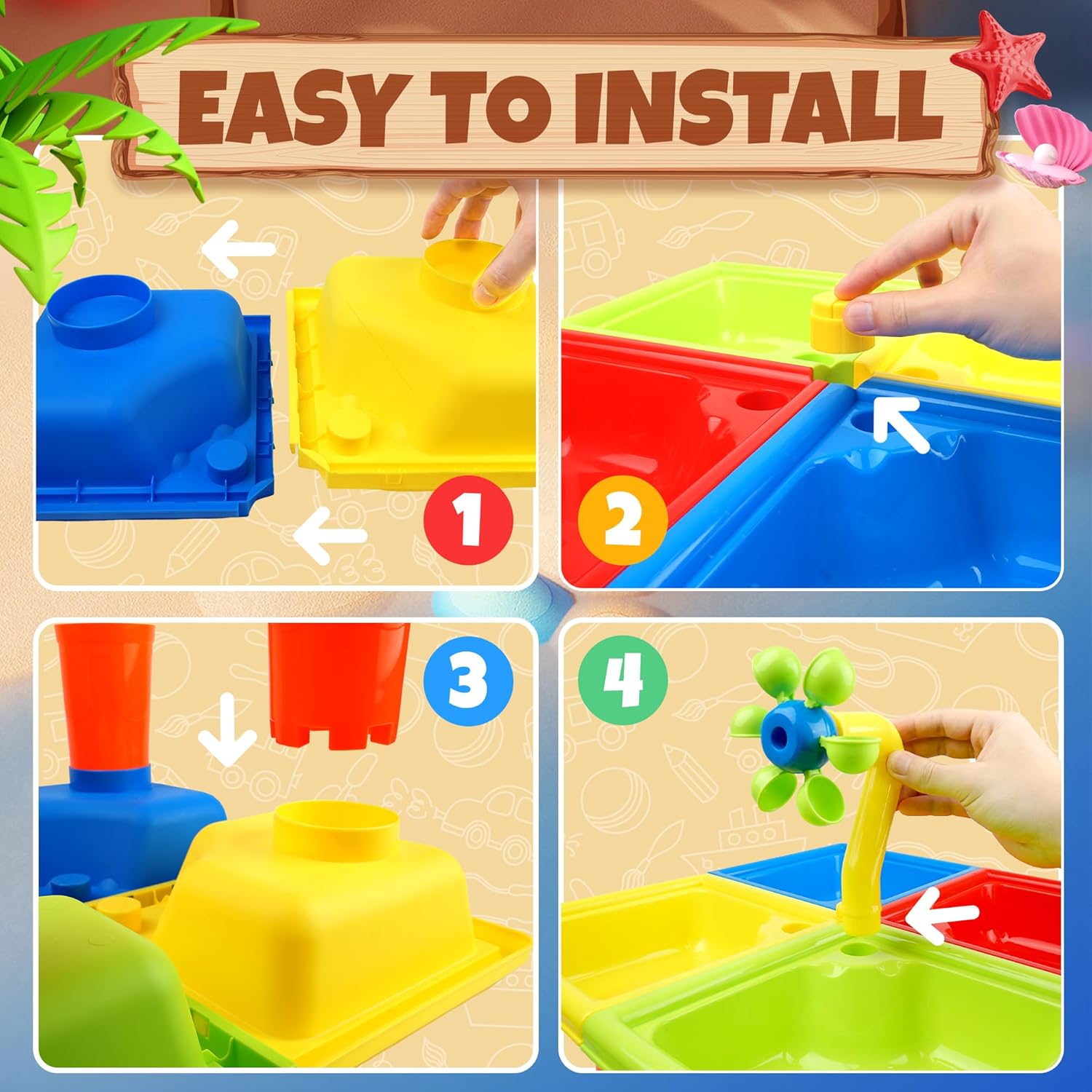 Yeni yürümeye başlayan çocukla - Kids Outdoor Activity Toys incelemesi ve fiyatı