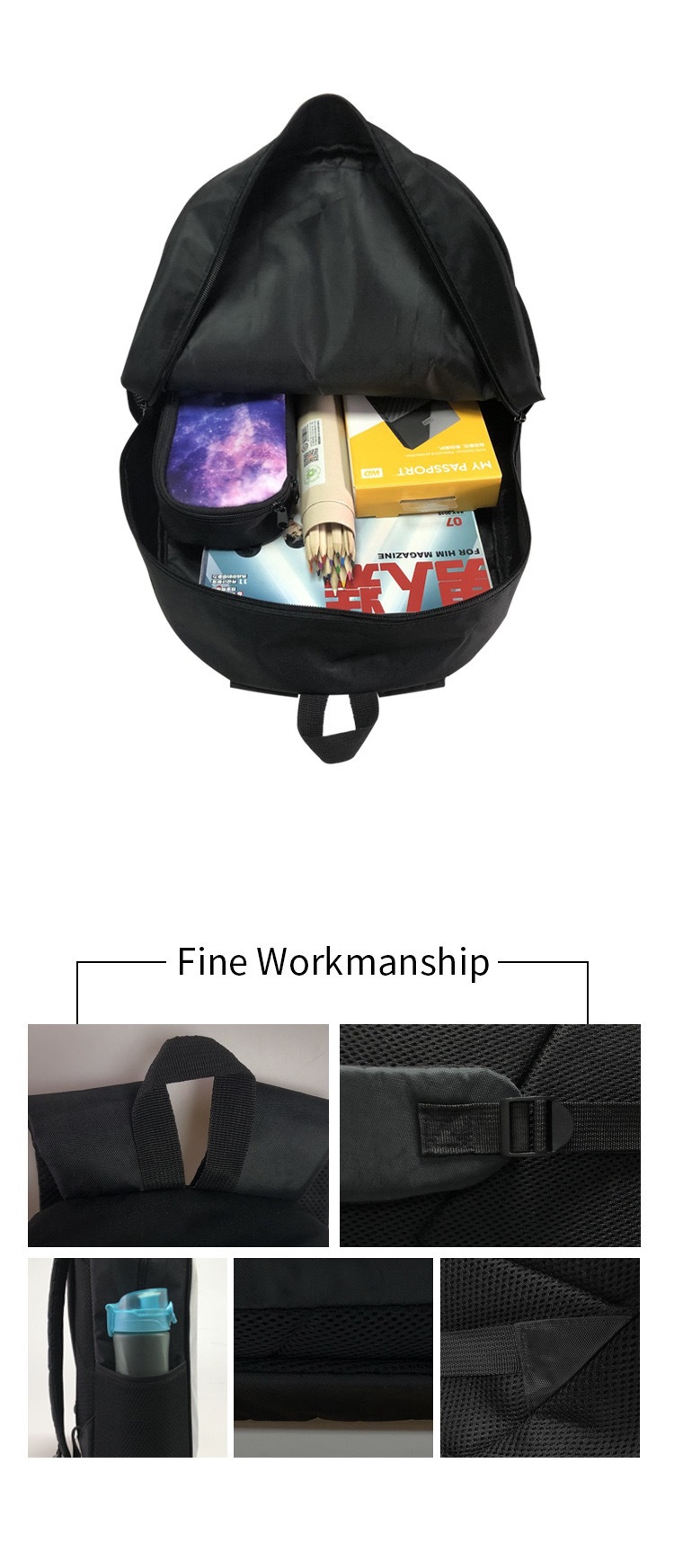 Anime Haikyuu Çocuk Sırt Çanta - Kids Outdoor Backpack incelemesi ve fiyatı