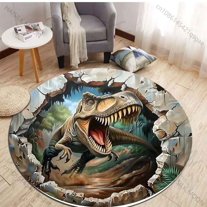 HD 3D Dinozor Baskı Yuvarlak H - Kids Outdoor Chair incelemesi ve fiyatı