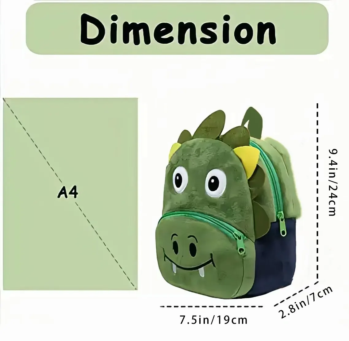 Yeni 3D Çizgi Film Hayvan Pelu - Kids Outdoor Backpack incelemesi ve fiyatı