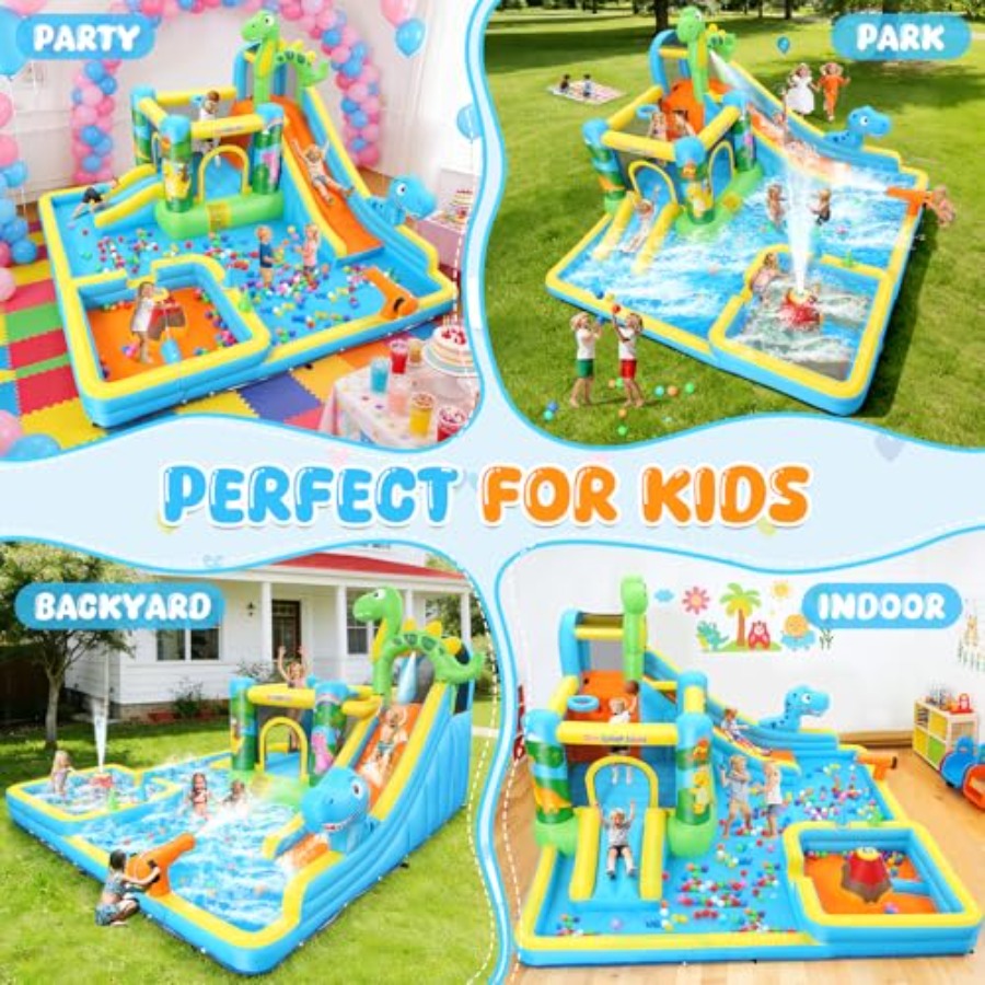 Açık hava arka bahçe şişme su  - Kids Outdoor House incelemesi ve fiyatı
