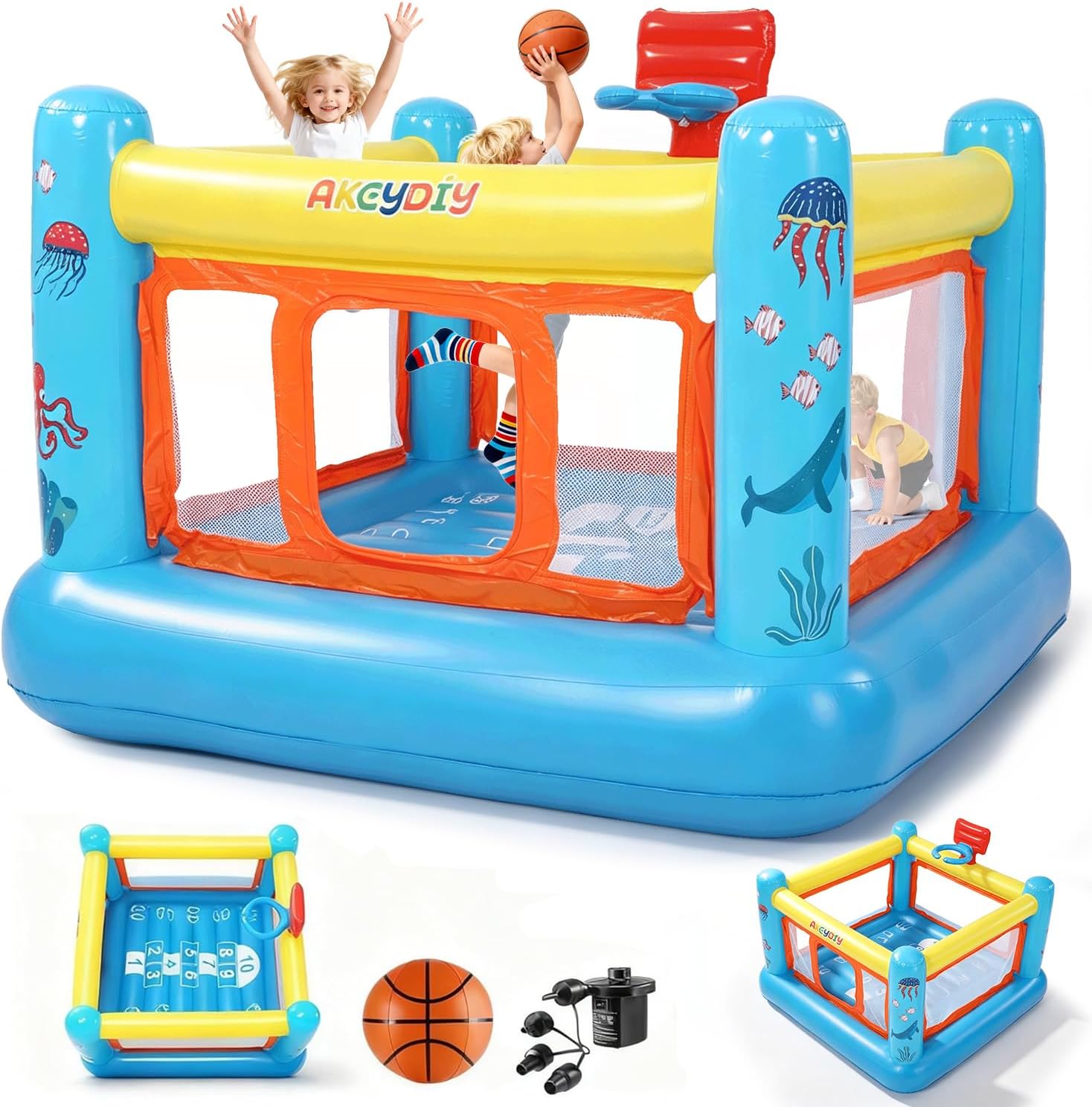 Şişme Oyun Evi, 3-6 Yaş Çocukl - Kids Outdoor Jump House incelemesi ve fiyatı