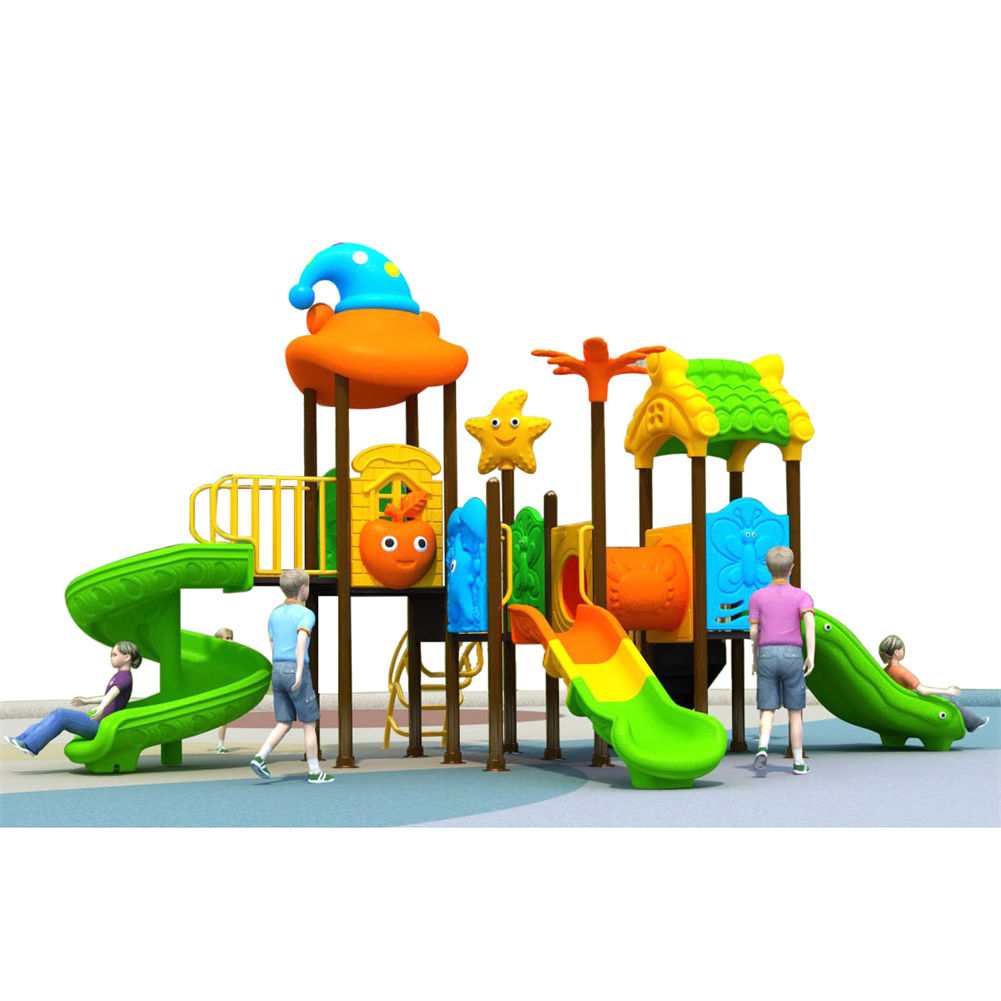 Çin Üreticisi Ucuz Oyun Alanı  - Kids Outdoor Jungle Gym With Slide incelemesi ve fiyatı