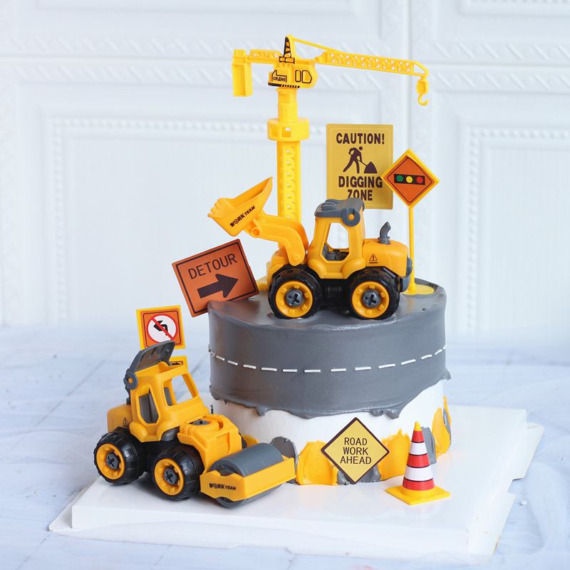 Ekskavatör Vinç Traktör Kek To - Kids Outdoor Digger incelemesi ve fiyatı
