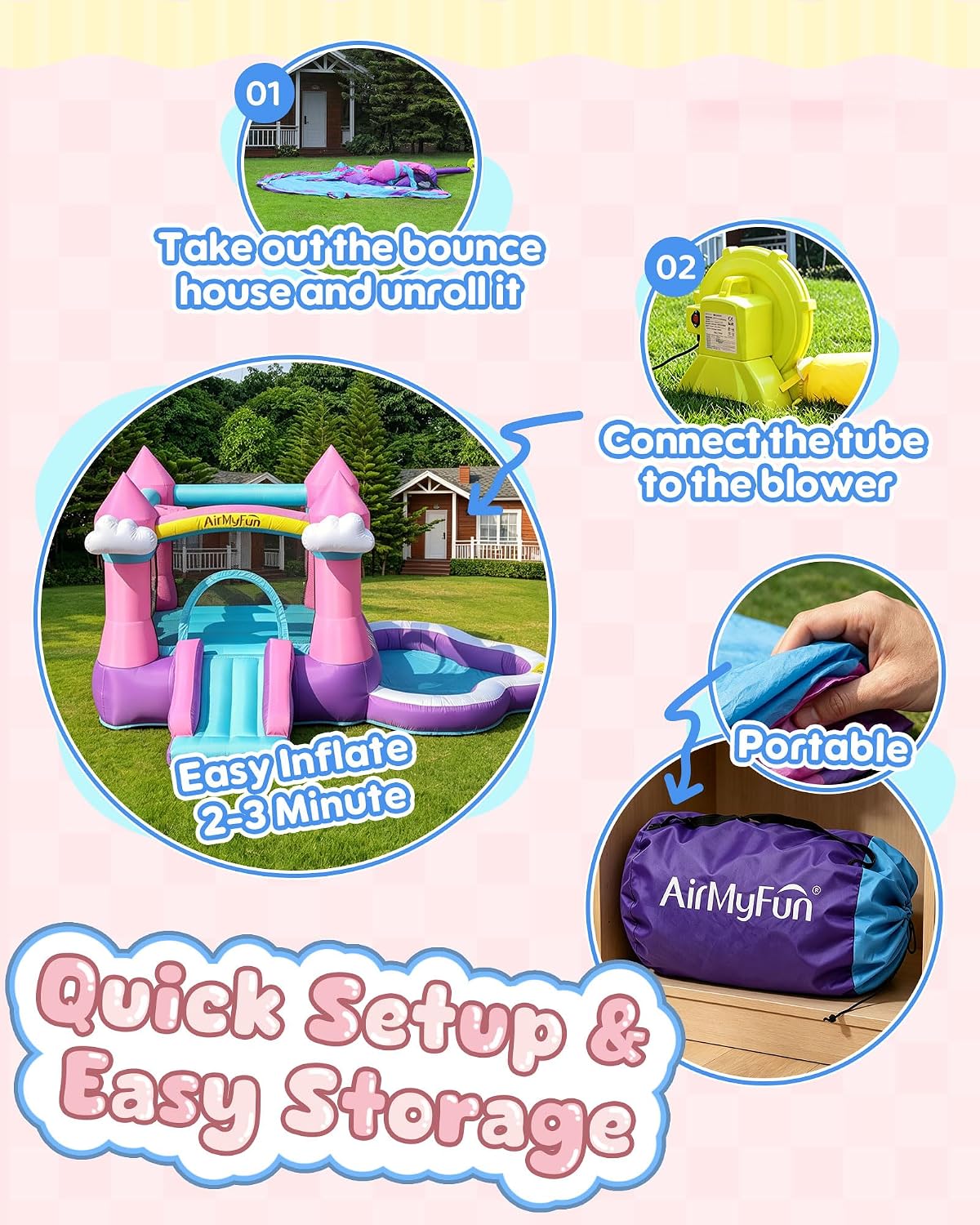 3-8 Yaş Çocuklar İçin Pembe İç - Kids Outdoor House incelemesi ve fiyatı