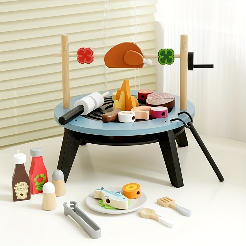 Ahşap Barbekü Oyun Seti, Çocuk - Kids Outdoor Grill incelemesi ve fiyatı