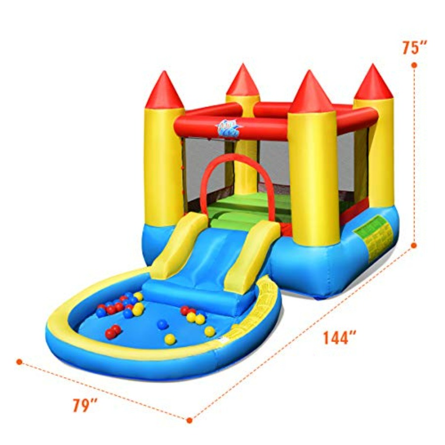 3-5 yaş arası çocuklar için şi - Kids Outdoor Jump House incelemesi ve fiyatı