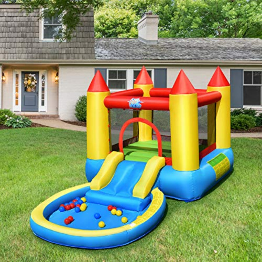 3-5 yaş arası çocuklar için şi - Kids Outdoor Jump House incelemesi ve fiyatı