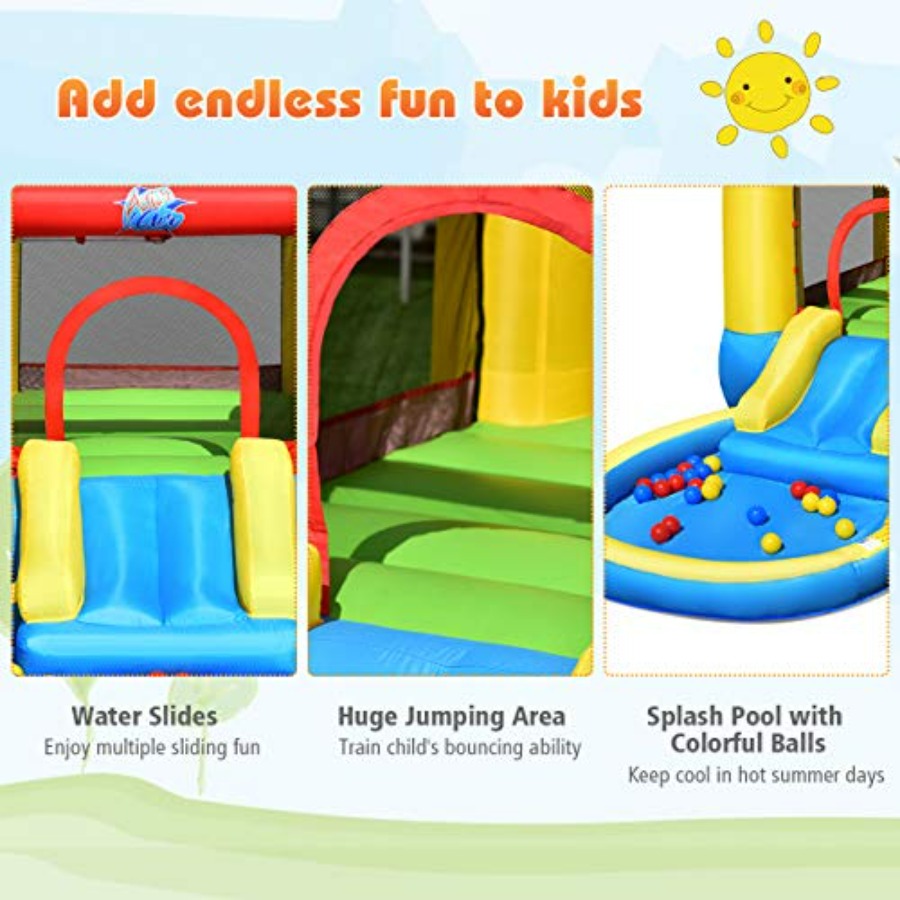 3-5 yaş arası çocuklar için şi - Kids Outdoor Jump House incelemesi ve fiyatı