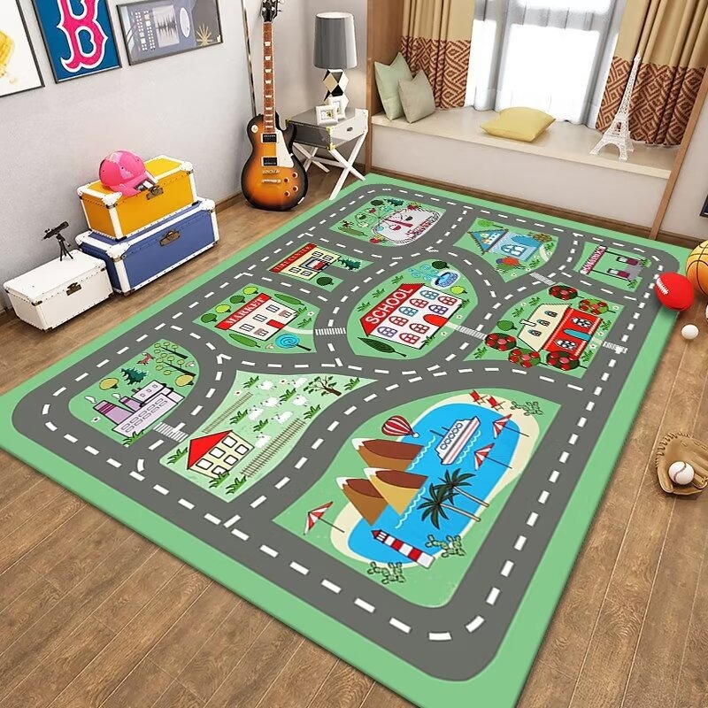 Çocuklar Trafik Oyun Matı Yol  - Kids Outdoor Zoo incelemesi ve fiyatı