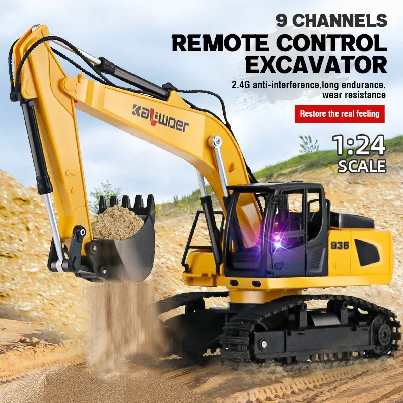 Huina Rc Ekskavatör 1/24 9Ch U - Kids Outdoor Digger incelemesi ve fiyatı
