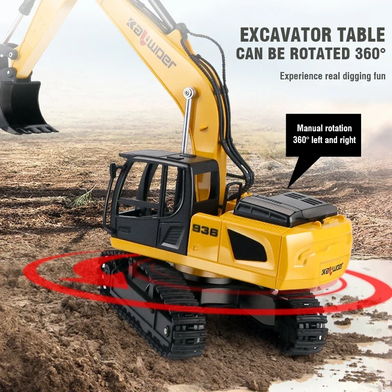 Huina Rc Ekskavatör 1/24 9Ch U - Kids Outdoor Digger incelemesi ve fiyatı