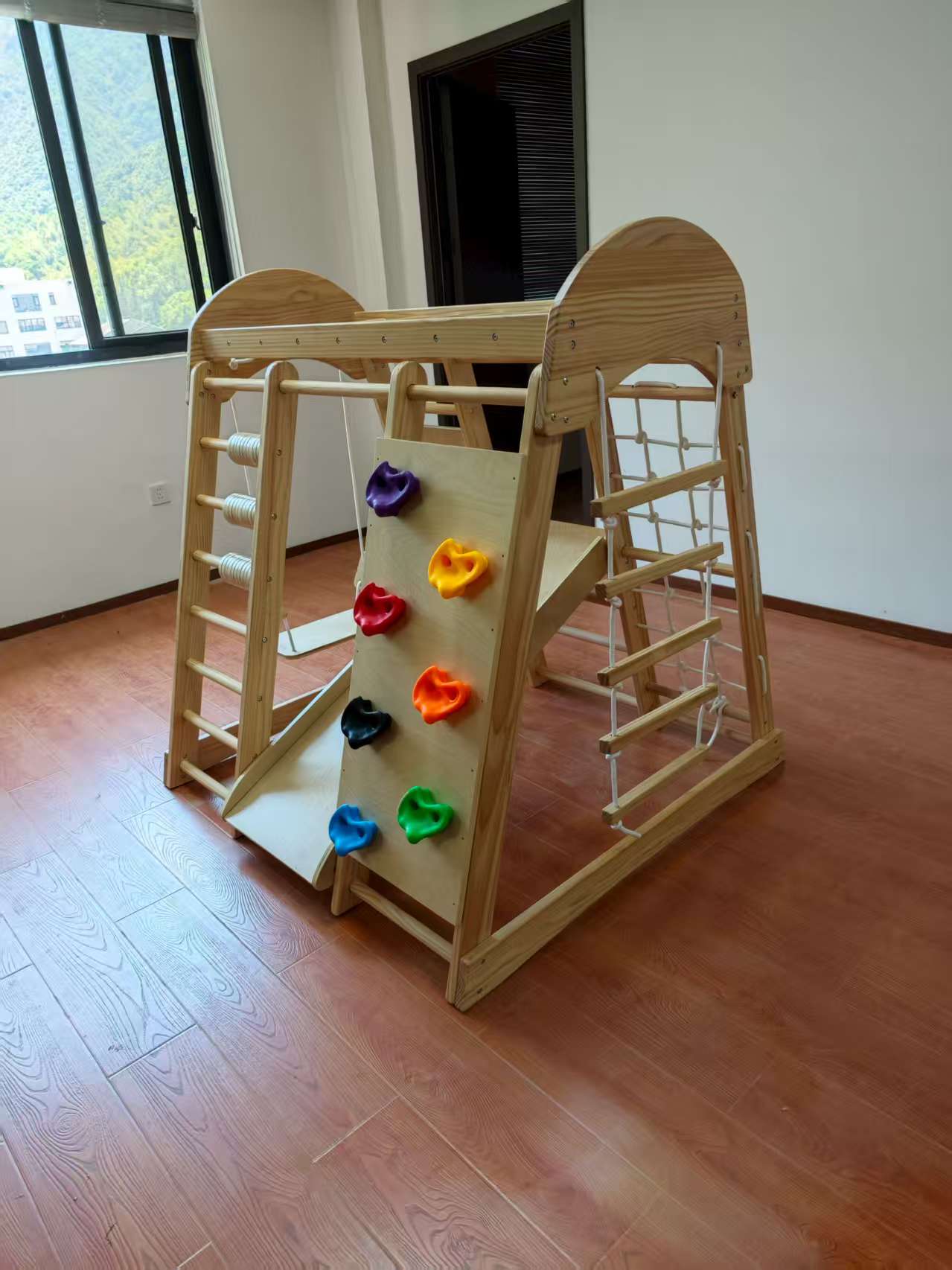 Ahşap Çocuk Tırmanma Çerçevesi - Kids Outdoor Frame incelemesi ve fiyatı
