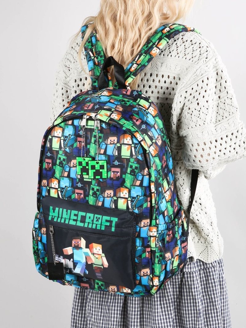 Minecraft Sırt Çantası Graffit - Kids Outdoor Backpack incelemesi ve fiyatı