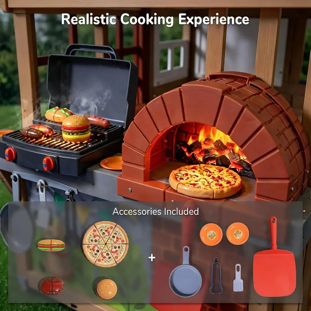 Çocuklar için Açık Hava Ahşap  - Kids Outdoor Grill incelemesi ve fiyatı