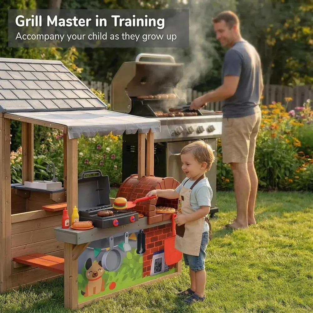 Çocuklar için Açık Hava Ahşap  - Kids Outdoor Grill incelemesi ve fiyatı
