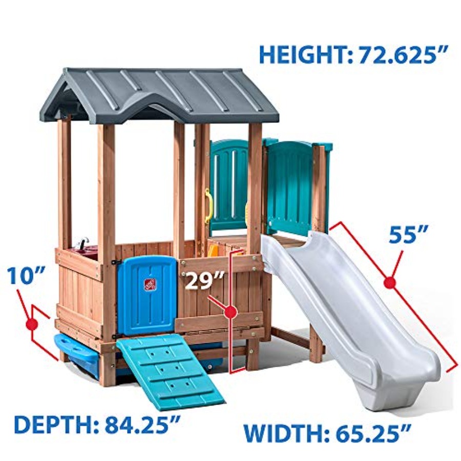 Ormanlık Macera Oyun Evi ve Ka - Kids Outdoor Playhouse incelemesi ve fiyatı