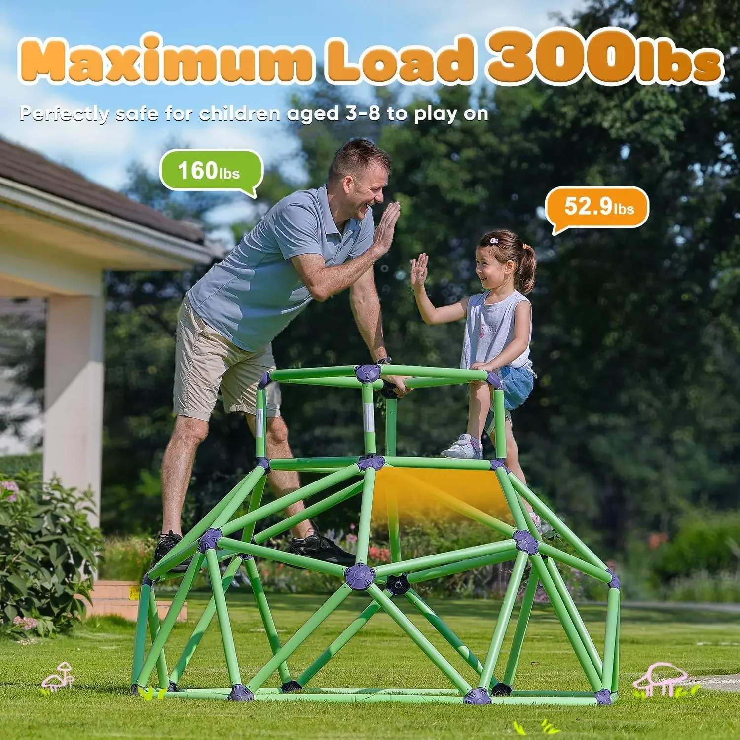 Zupapa Maymun Barları Tırmanma - Kids Outdoor Climbing Dome incelemesi ve fiyatı