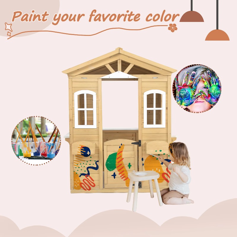 Çocuklar İçin Modern Klasik Ah - Kids Outdoor Playhouse incelemesi ve fiyatı