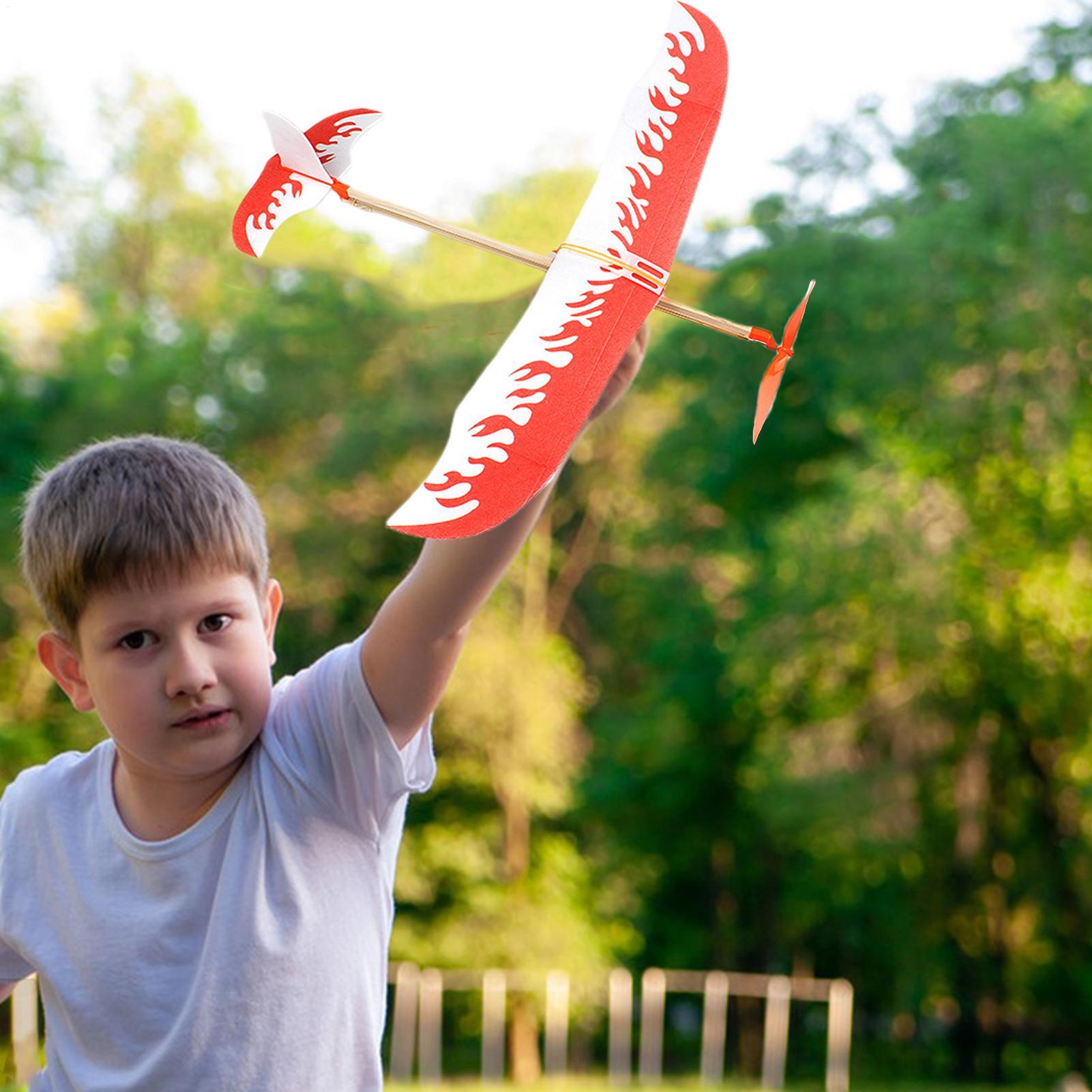 Lastik Bantlı Uçaklar Motorlu  - Kids Outdoor Activity Toys incelemesi ve fiyatı