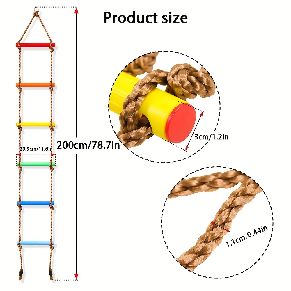1 adet renkli çocuk tırmanma m - Kids Outdoor Climbing Structure incelemesi ve fiyatı