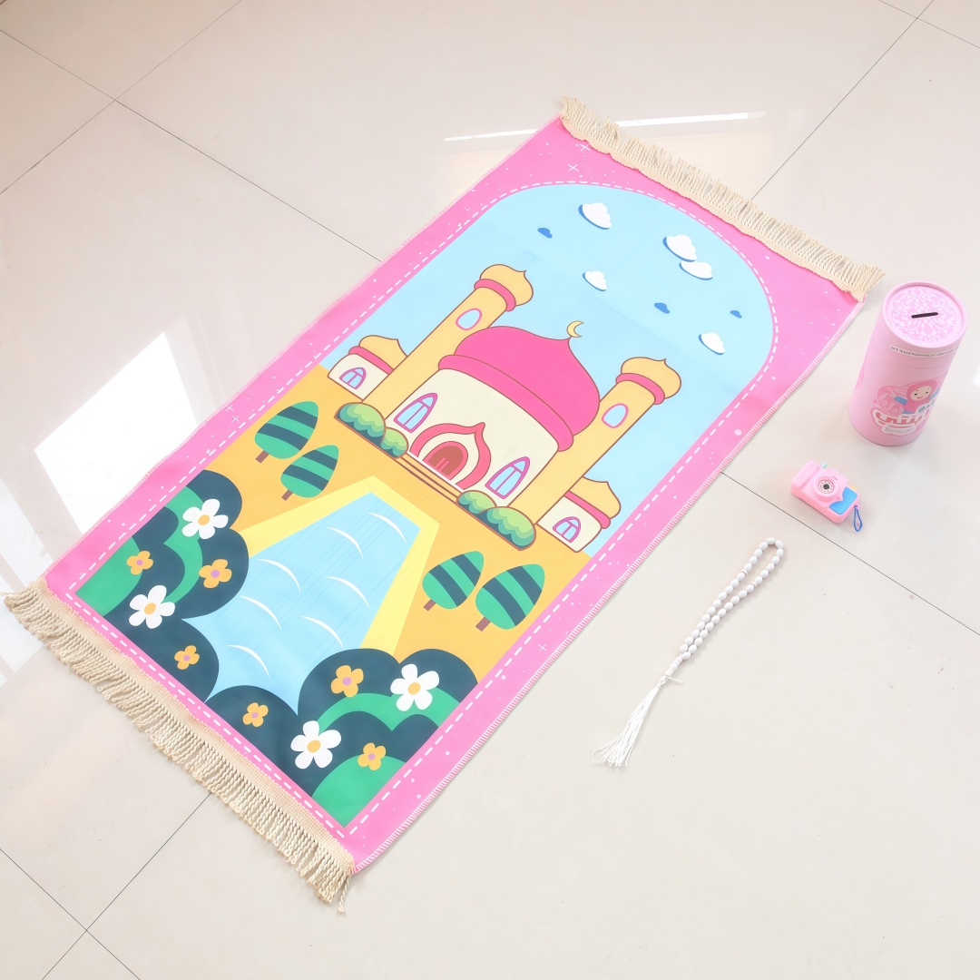 Baskılı Kadife Çocuk Seccadesi - Kids Outdoor Floor Cushions incelemesi ve fiyatı