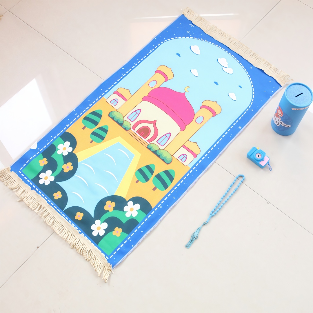 Baskılı Kadife Çocuk Seccadesi - Kids Outdoor Floor Cushions incelemesi ve fiyatı
