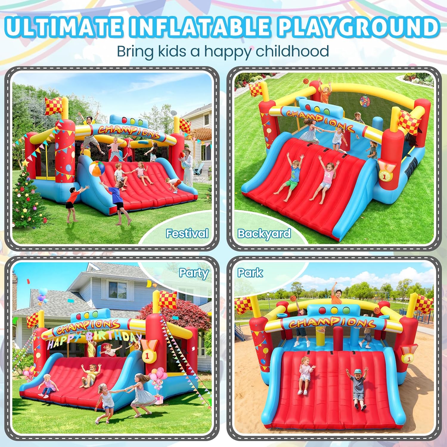 Büyük Çocuklar İçin Büyük Şişm - Kids Outdoor House incelemesi ve fiyatı