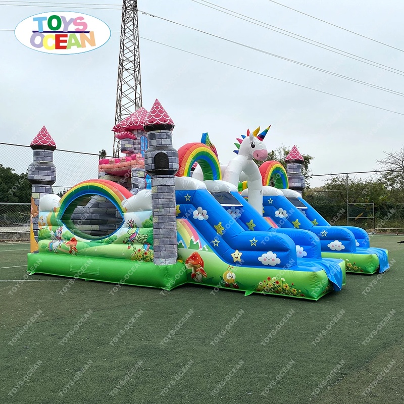 Özelleştirilmiş Büyük Açık Hav - Kids Outdoor Jump House incelemesi ve fiyatı