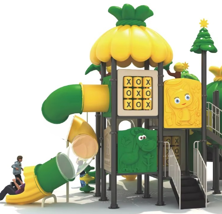 Orman Temalı Bahçe Açık Hava O - Kids Outdoor Jungle Gym With Slide incelemesi ve fiyatı