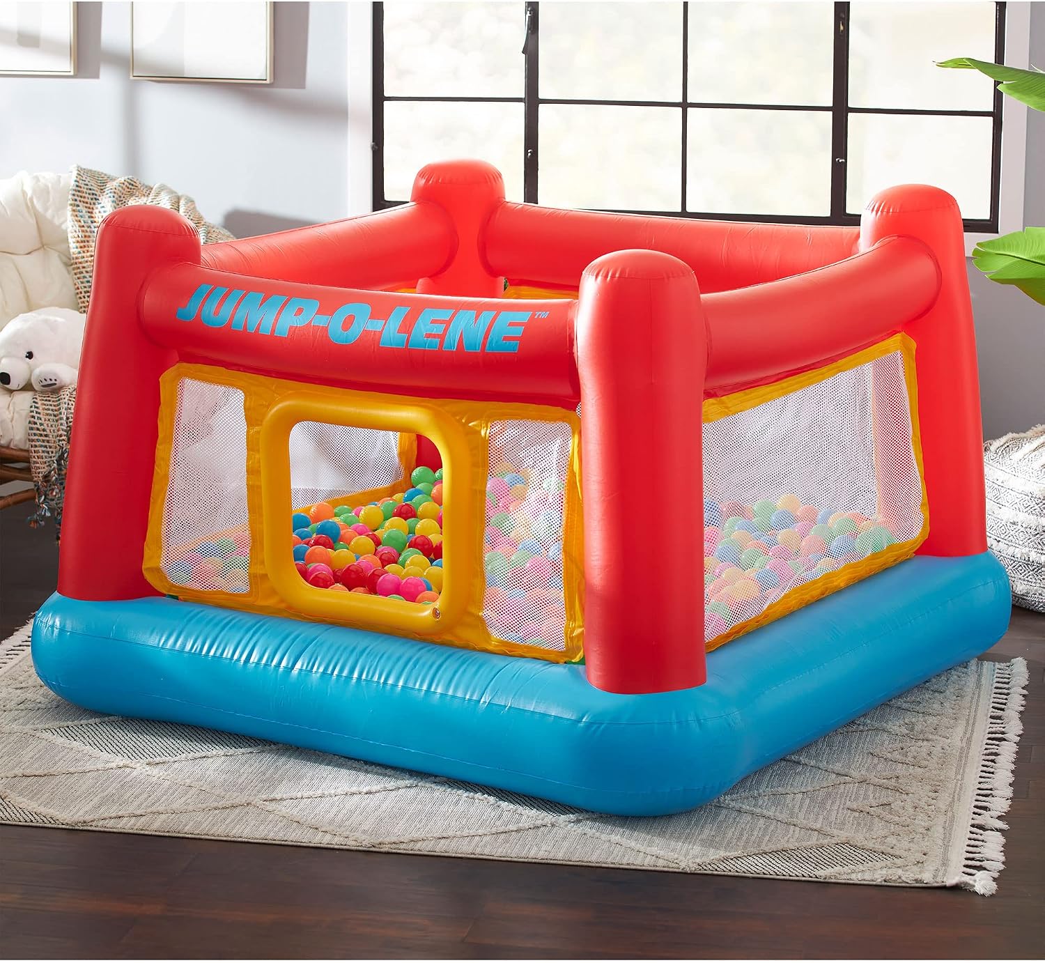 Şişme Jump-O-Lene İç ve Dış Me - Kids Outdoor Jump House incelemesi ve fiyatı